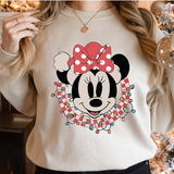 Minnie  Christmas Crewneck Sweatshirt | Christmas Sweatshirte