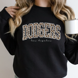 Dodgers Leopard Crewneck