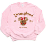 Disney Minnie Mouse Gingerbread Crewneck | Christmas Sweatshirt