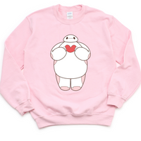 Disney Sweetheart Night Crewneck | Baymax Valentine’s sweatshirt