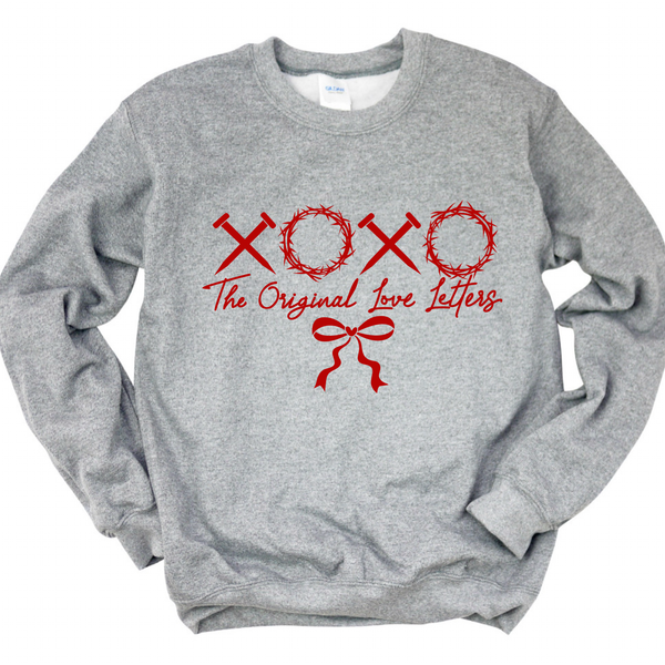 The Original Love Letters Sweatshirt | Christian Valentines Crewneck