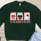Disney Christmas Crewneck- Green