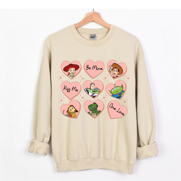 Toy Story Valentines Crewneck | Valentine’s sweatshirt