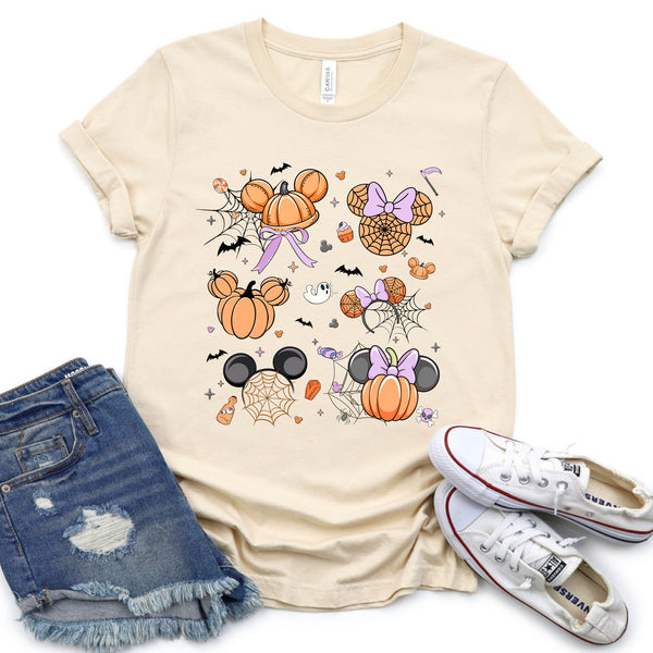 Mickey and Minnie Halloween Tee