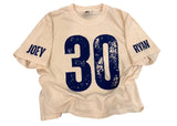 Personalized Sports Crop Top Shirt