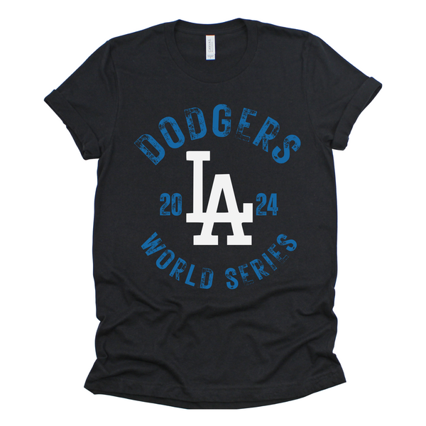 Dodgers World Series Black Tee