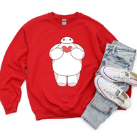 Disney Sweetheart Night Crewneck | Baymax Valentine’s sweatshirt