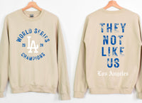 Dodgers 2024 World Series Champions Crewneck