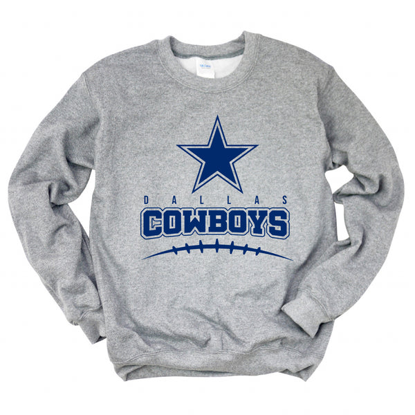 Dallas Cowboys Sweatshirt | Cowboys Football | Dallas Cowboys | Dallas Cowboys Crewneck Sweathirt