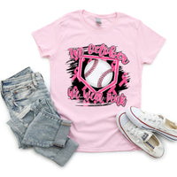 Breast Cancer Awarness Tee | Baseball Pink Tee