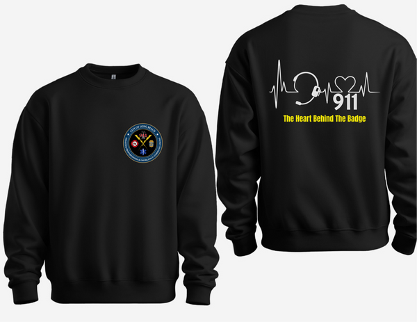 The Heart Behind The Badge Crewneck