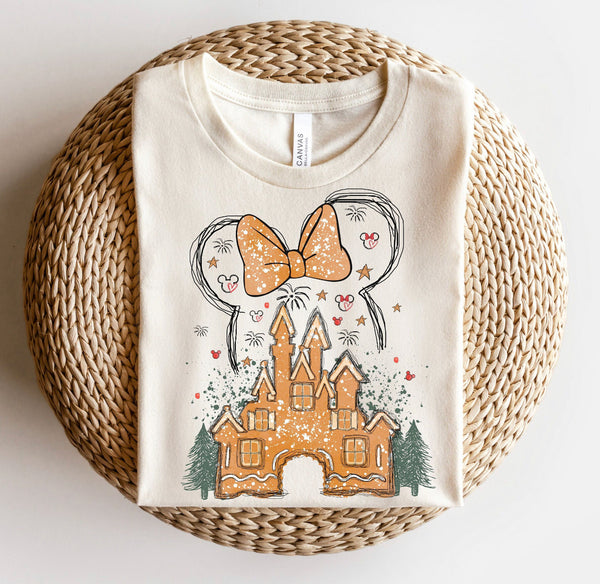 Minnie Mouse Gingerbread Shirt | Disney Christmas Tee