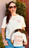 God is within her | Christian Crop Top