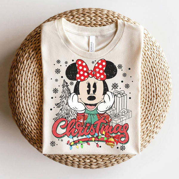 Minnie Mouse Disney Shirt | Disney Christmas Tee