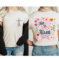 He is Risen Tee | Christian Tee | Inspirational Tee