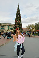 Disney Minnie Mouse Gingerbread Crewneck | Christmas Sweatshirt