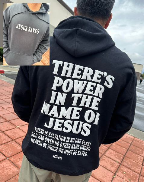 Christian Hoodie | There is  Power In the Name of Jesus | Inspiration Hoodie