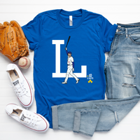 Los Angeles Dodgers Freddie Freeman | Dodgers Baseball Tee