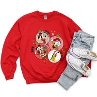 Disney Christmas Ornaments Sweatshirt | Christmas Sweatshirt