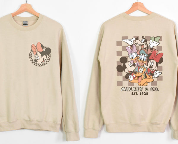 Disney Sweatshirt Crewneck | Mickey & Minnie Valentine’s sweatshirt