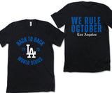 WS Dodgers unisex Shirt