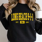 Long Beach 911 Crewneck
