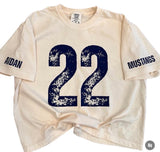 Personalized Sports Crop Top Shirt