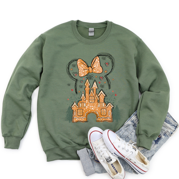 Disney Gingerbread Sweatshirt | Christmas Sweatshirt