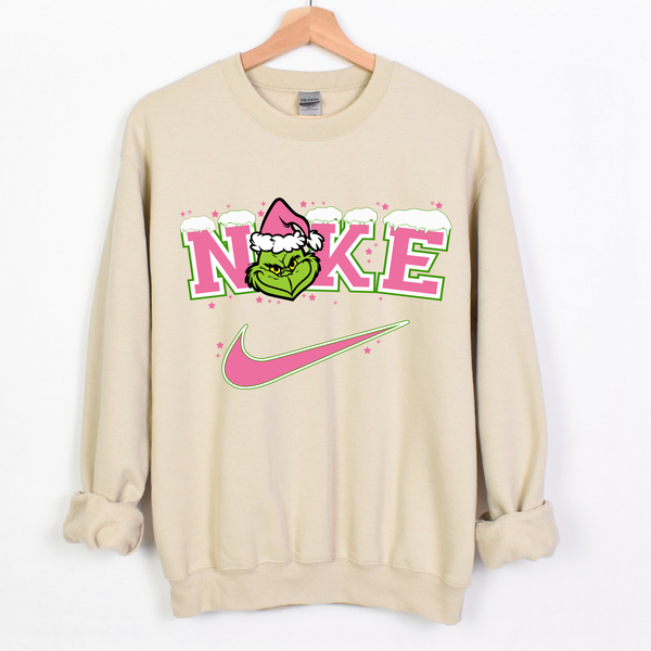 Nike Grinch Crewneck | Christmas Sweatshirt