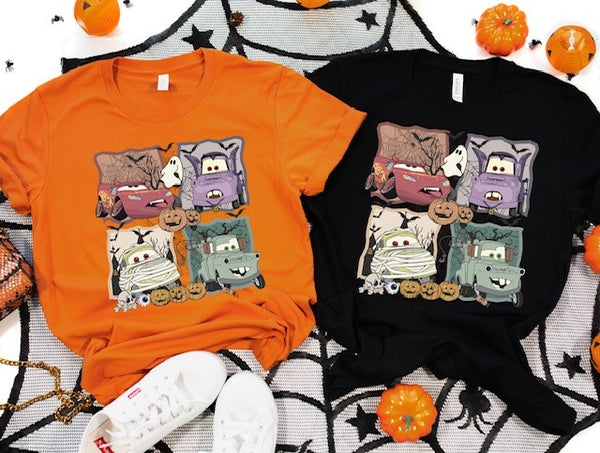 Cars Disney Spooky Season Tee | Disney Halloween Shirt | Disney Cars Halloween