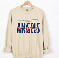 Los Angeles Angels Baseball Crewneck Sweatshirt