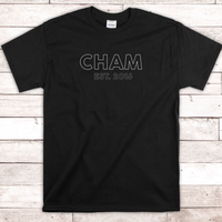 CHAM All Male Black Shirt