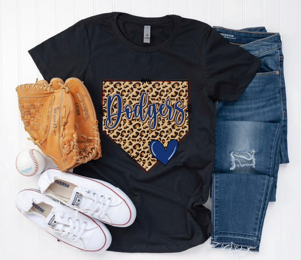 Dodgers Leopard Shirt | Los Angeles Unisex Tee | Dodgers Vin Scully | Vin Scully Shirt