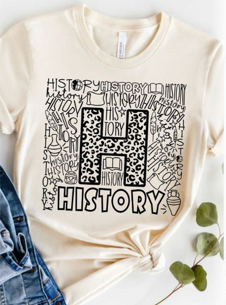 History Teacher  | Peace Love Teach Shirt | Teacher Shirt | Teacher Gift | Best Teacher Ever