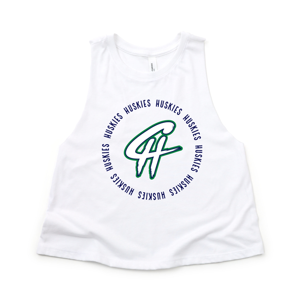 CH Huskies Crop Top Tank