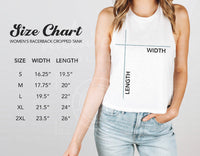 Huskies Crop Top Razor Tank