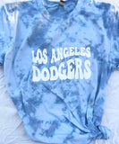 Los Angeles Dodgers Tie Dye Tee