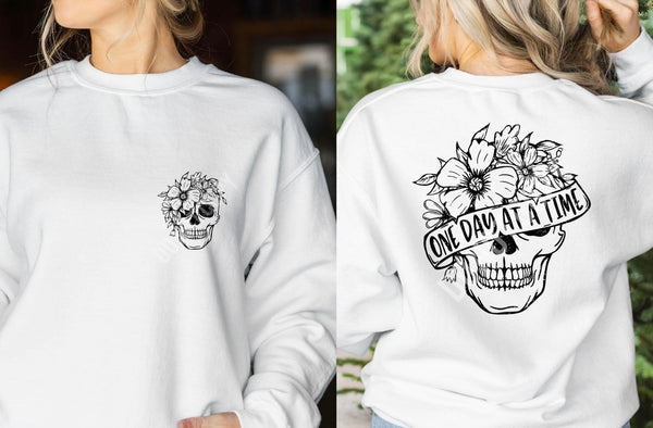 One Day at a Time | Inspiration Sweatshirt | Inspiration Crewneck