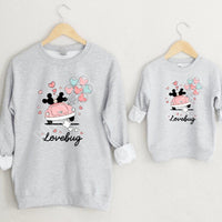 Love Bug Disney Valentine’s Crewneck | Valentine’s sweatshirt