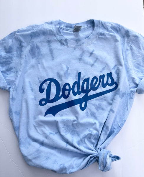 Los Angeles Dodgers Tie Dye Tee