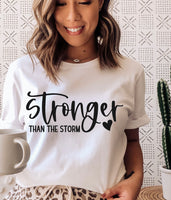 Stronger Than The Storm Shirt | Strong Women Tee