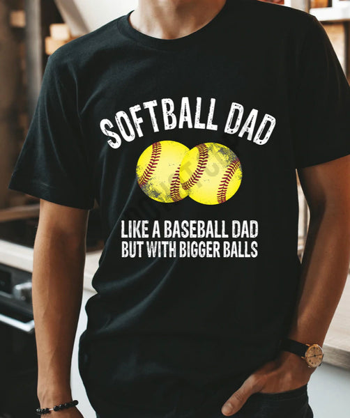Softball Dad Shirt | Father’s Day Softball Dad | Father's Day Gift