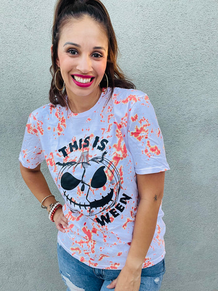 Halloween Horror Friends Splash Tie Dye Shirt | Boys of Fall Shirt | Scary Halloween Shirt |